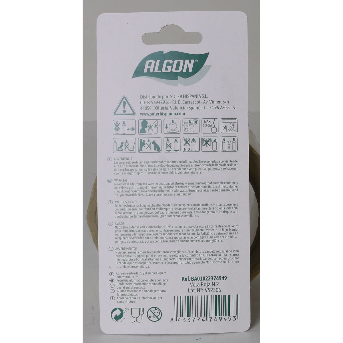 Set med levande ljus Algon (36 antal) - 13