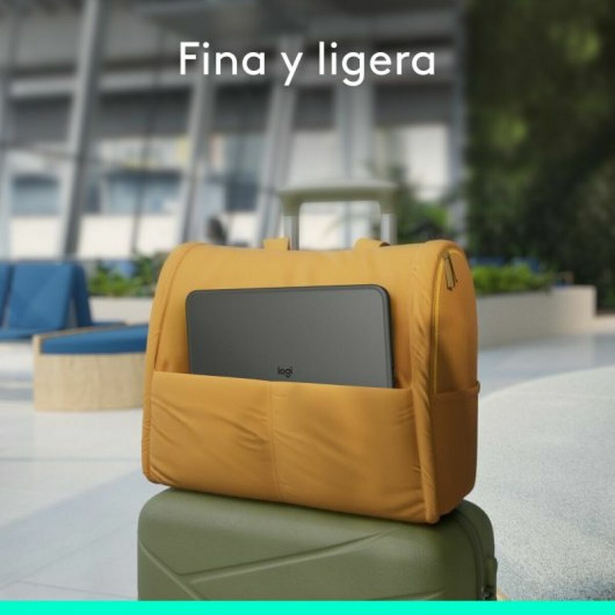 Väska till Läsplatta och Tangentbord Logitech 920-012772 Grafit QWERTY - 7