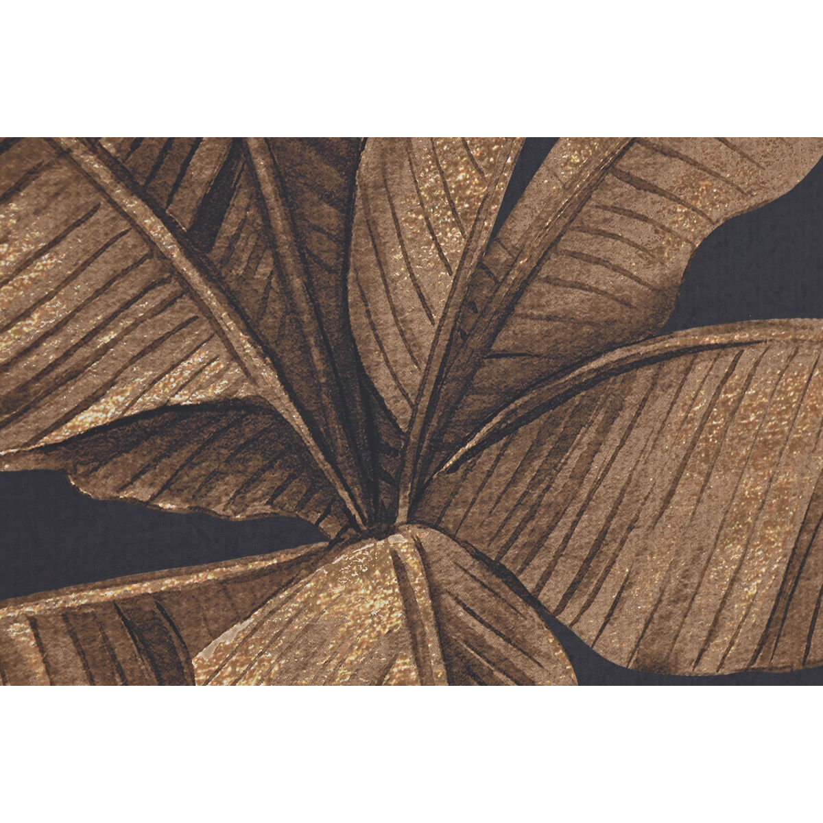 Kanvas Home ESPRIT Svart Grön Gyllene Palmer Tropiskt 103 x 4,5 x 143 cm (2 antal) - 3