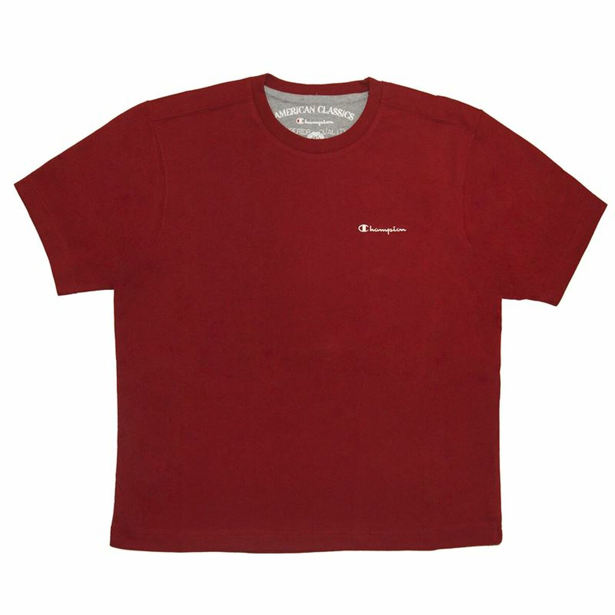 T-shirt med kortärm Herr Champion Röd - 7