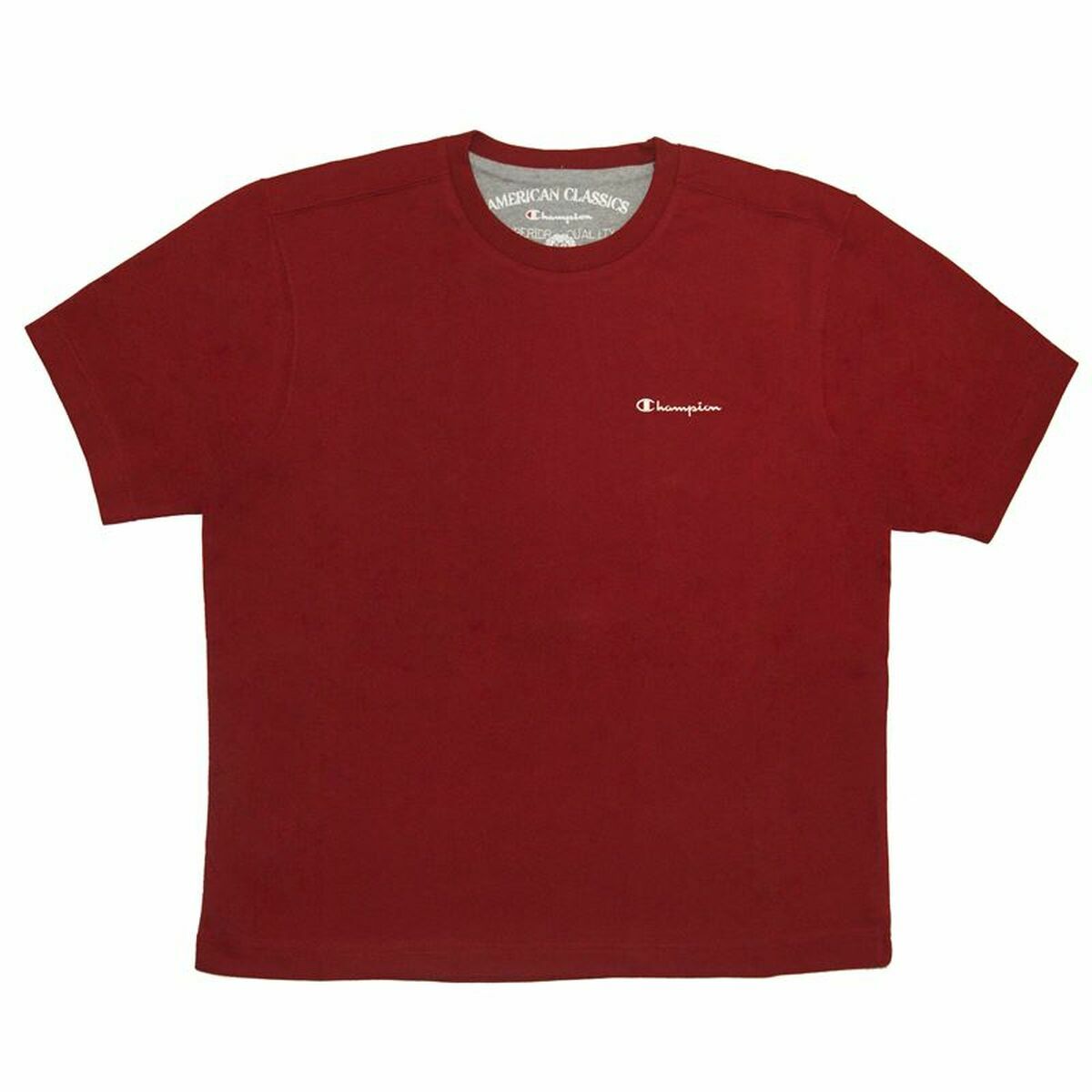 T-shirt med kortärm Herr Champion Röd - 5