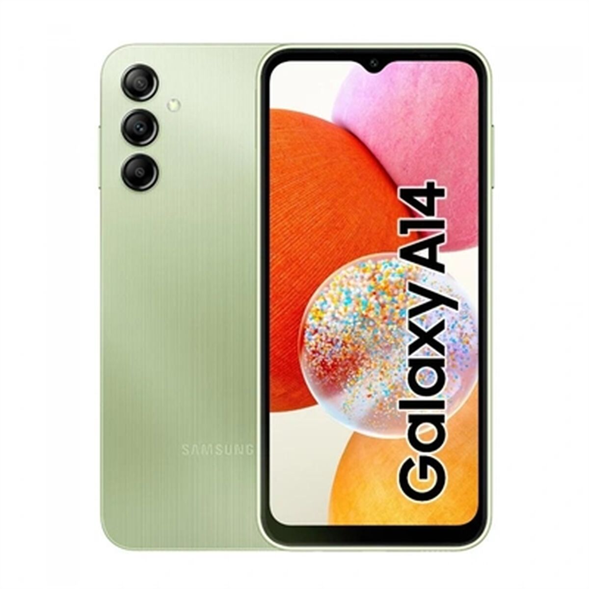 Smartphone Samsung A14 Octa Core 4 GB RAM 128 GB Grön