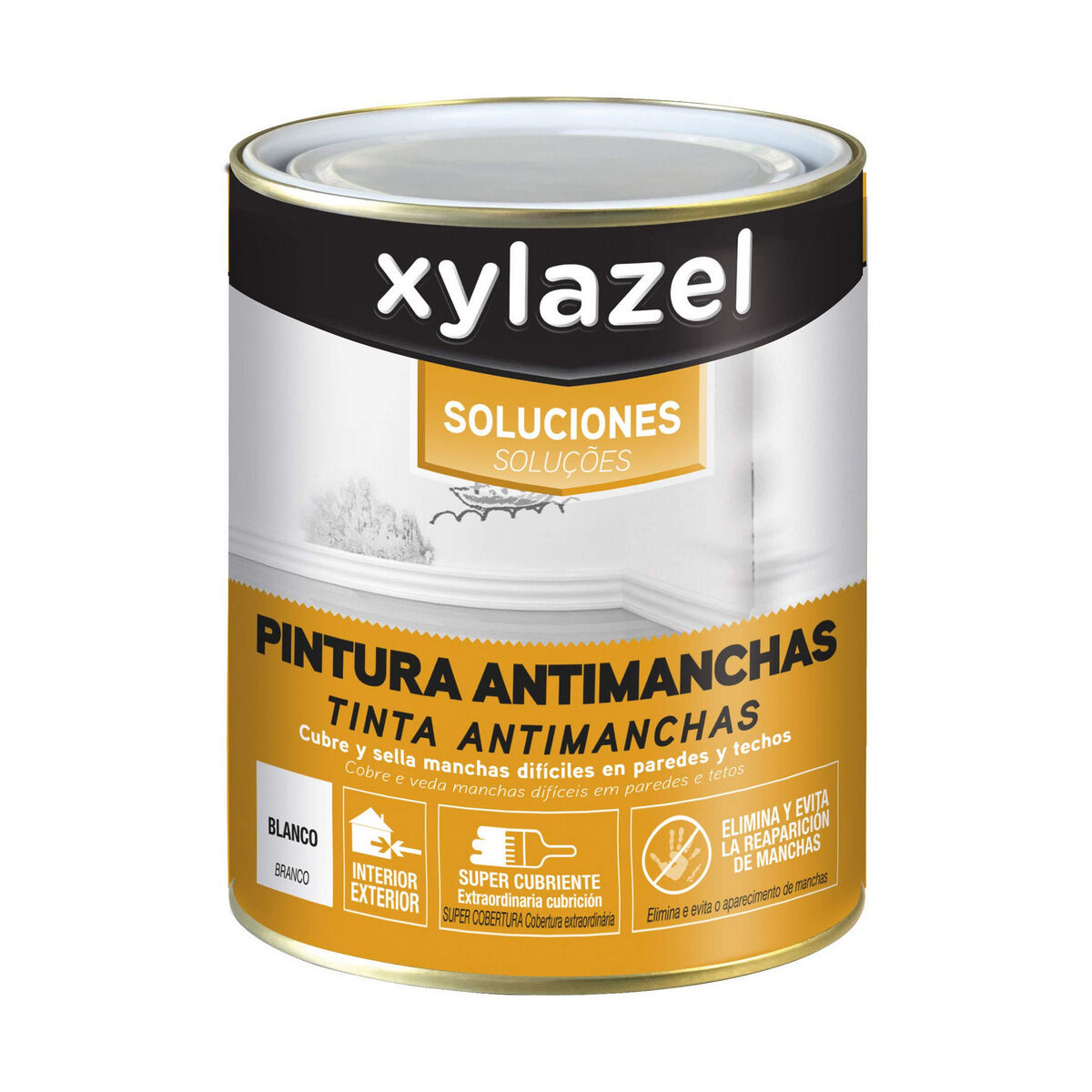 Ytskydd Xylazel 5396498 Måla Anti-fläckar Vit 750 ml Matt