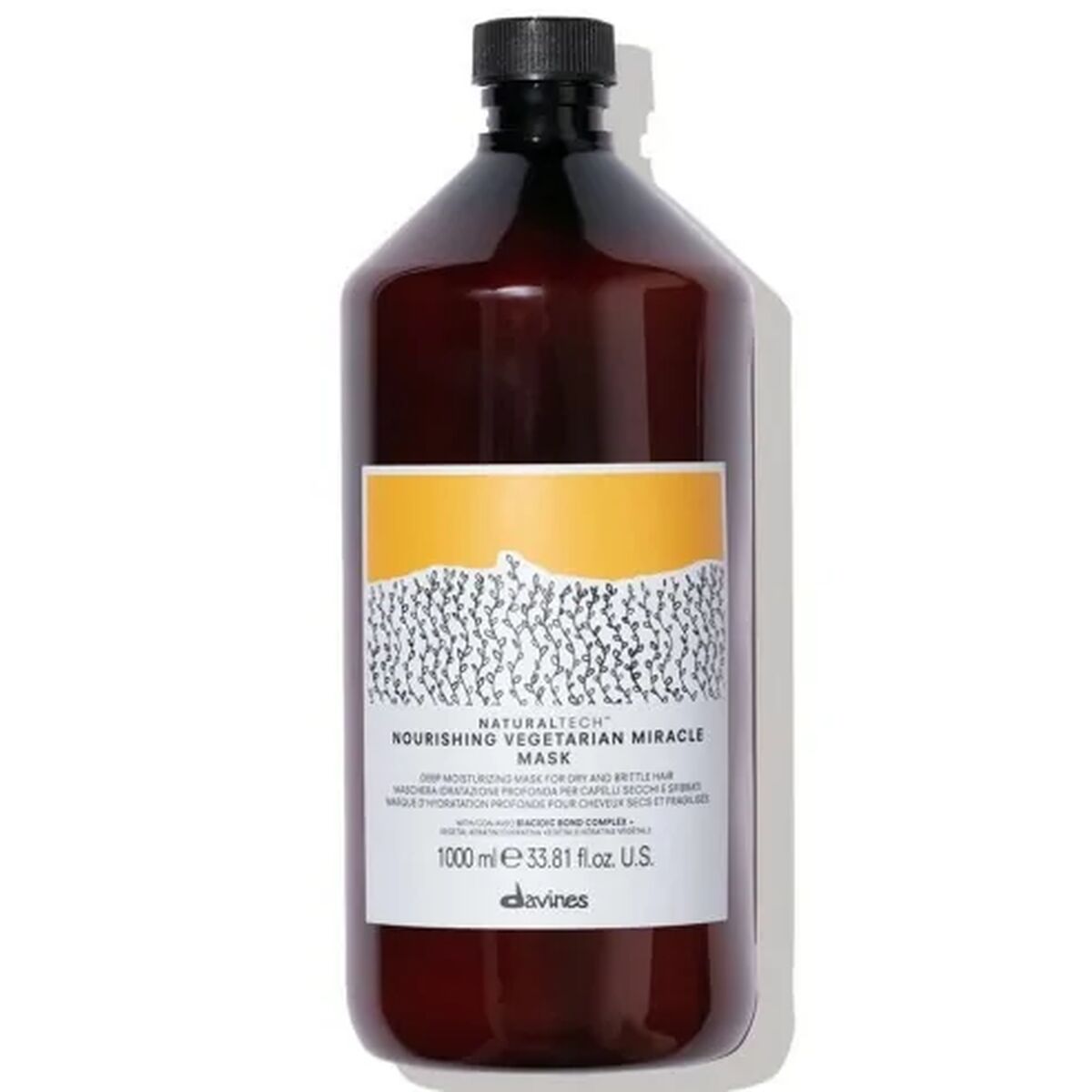 Vårdande hårinpackning Davines NaturalTech Vegetarian Miracle 1 L