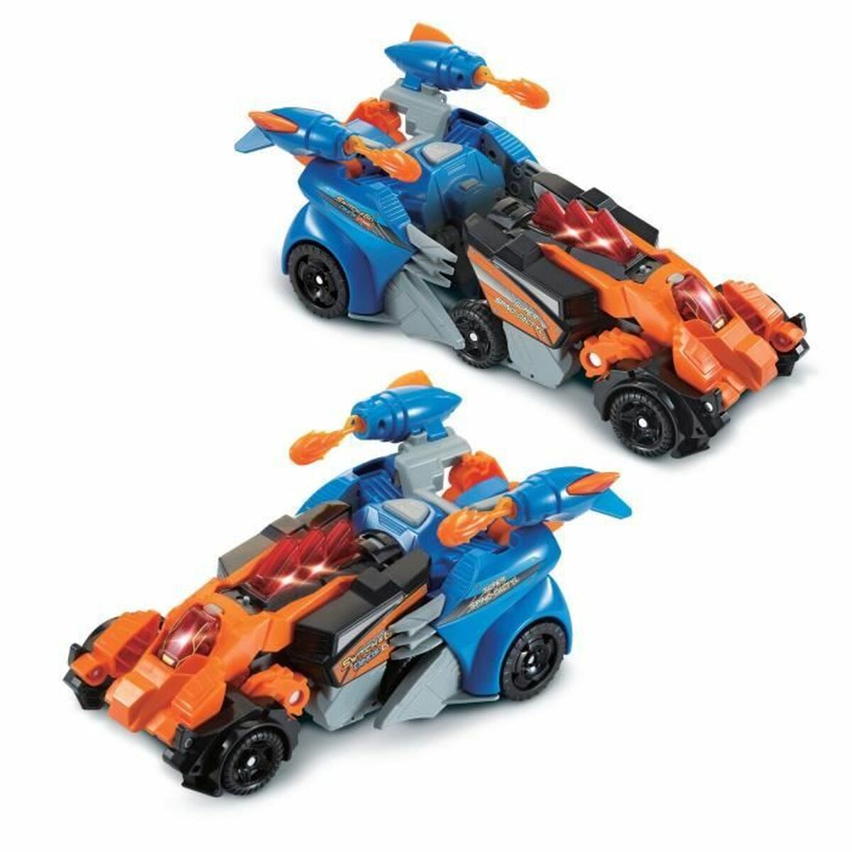 Omvandlingsbar superrobot Vtech Switch & Go Dinos Combo: SUPER SPINO-DACTYL 2 IN 1 Dinosaurie - 4
