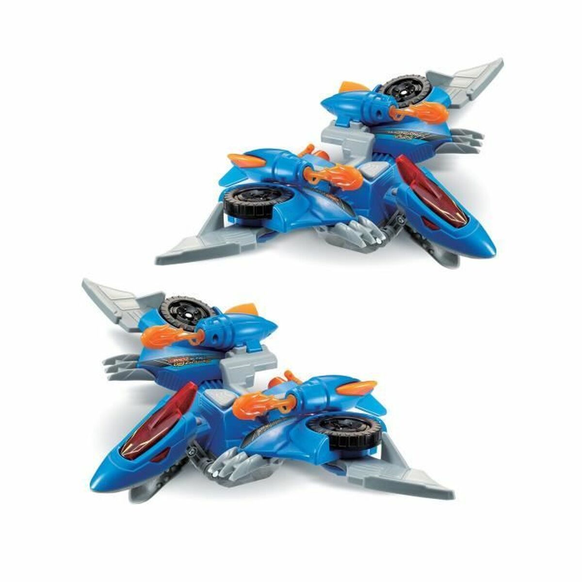 Omvandlingsbar superrobot Vtech Switch & Go Dinos Combo: SUPER SPINO-DACTYL 2 IN 1 Dinosaurie - 3