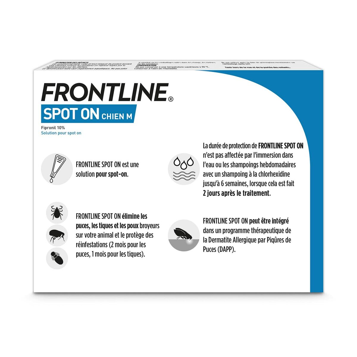 Mot parasiter Frontline Hund 10-20 Kg 1,34 ml 4 antal - 2