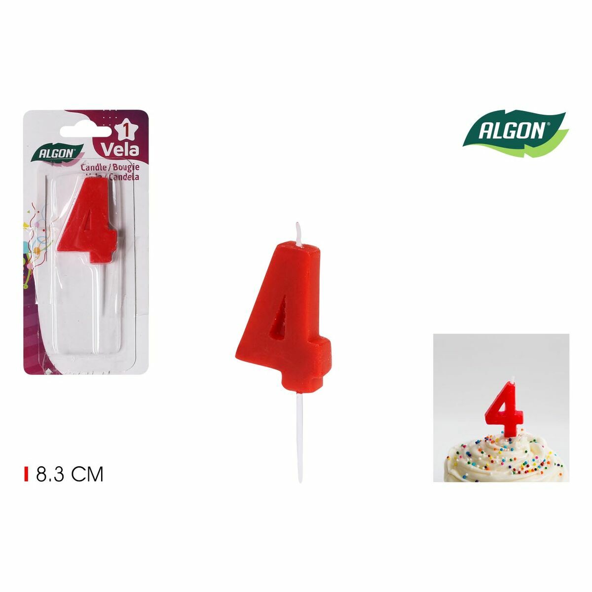 Set med levande ljus Algon (36 antal) - 4