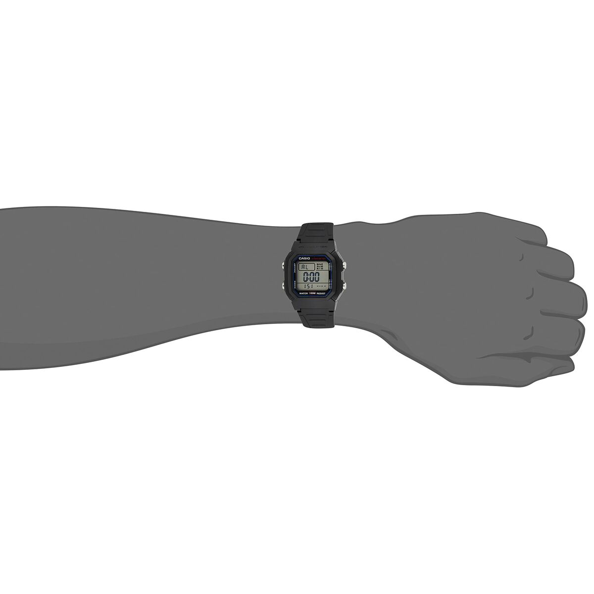 Herrklocka Casio W-800H-1AVES - 3