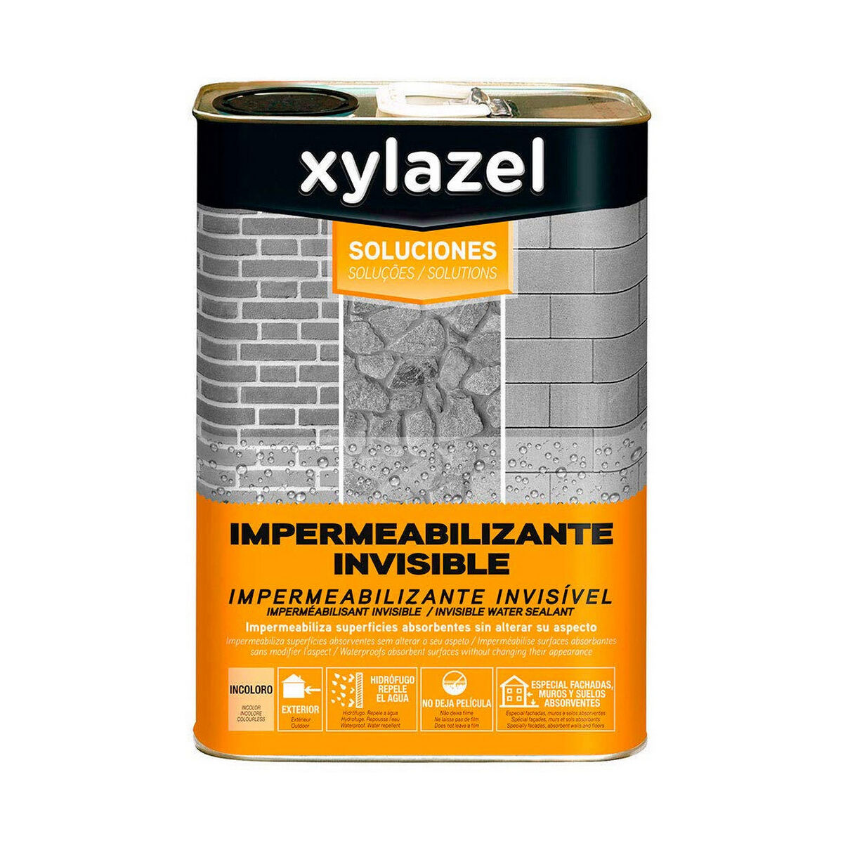 Impregnering Xylazel 5396480 Transparent 750 ml Ofärgad