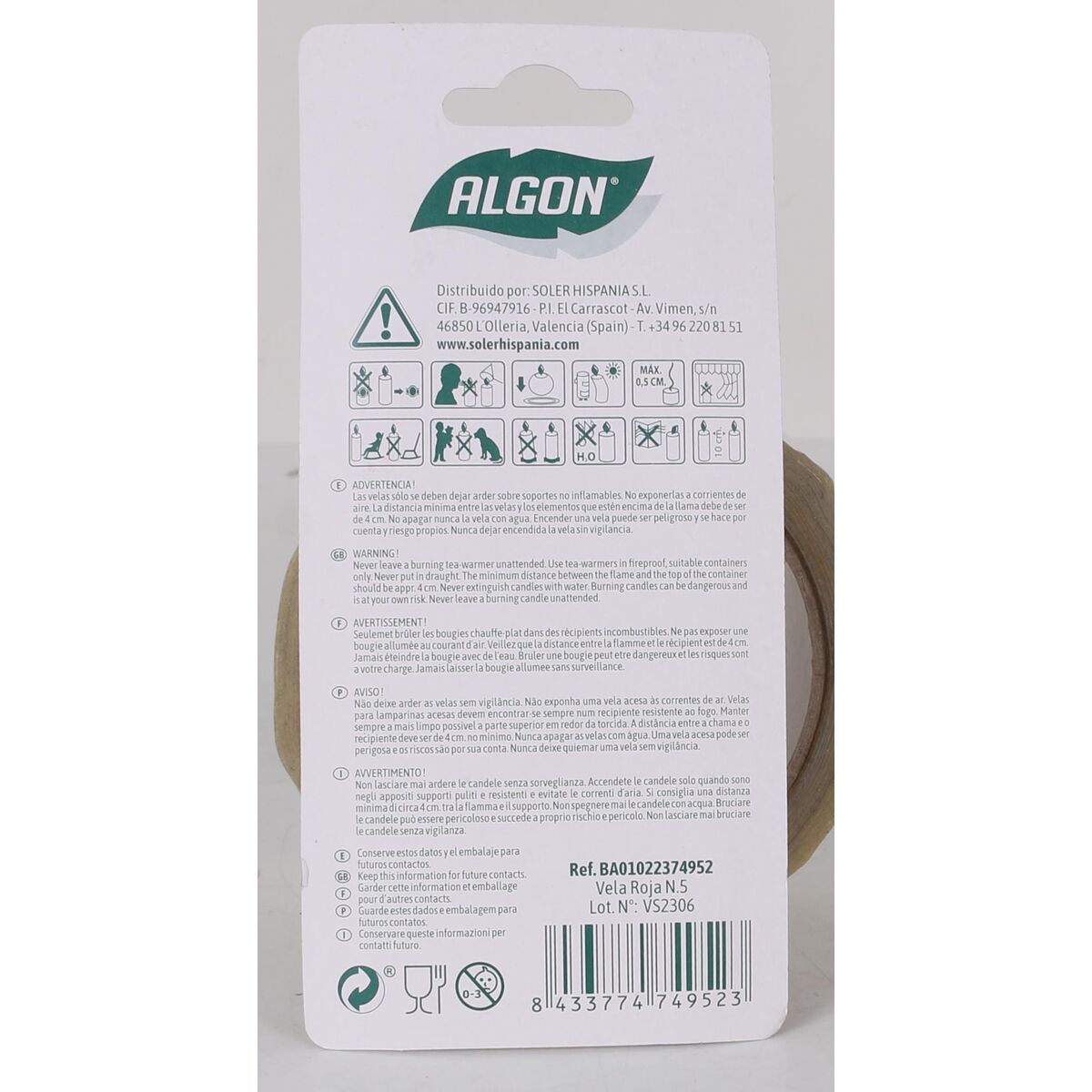 Set med levande ljus Algon (36 antal) - 13