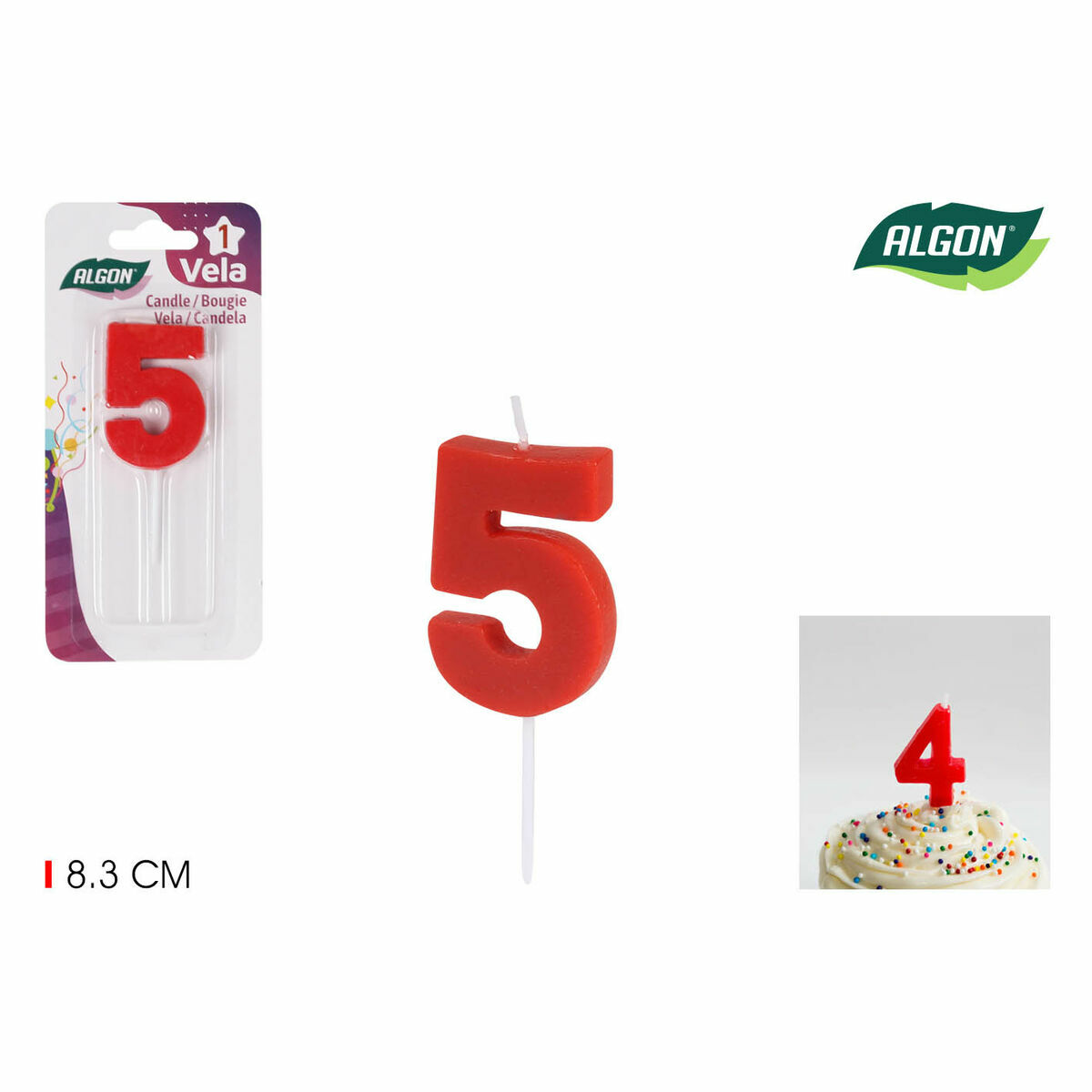 Set med levande ljus Algon (36 antal) - 6