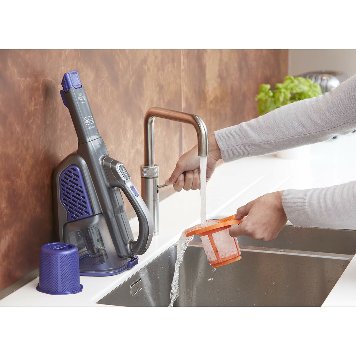 Handdammsugare Black & Decker BHHV520BFP - 3