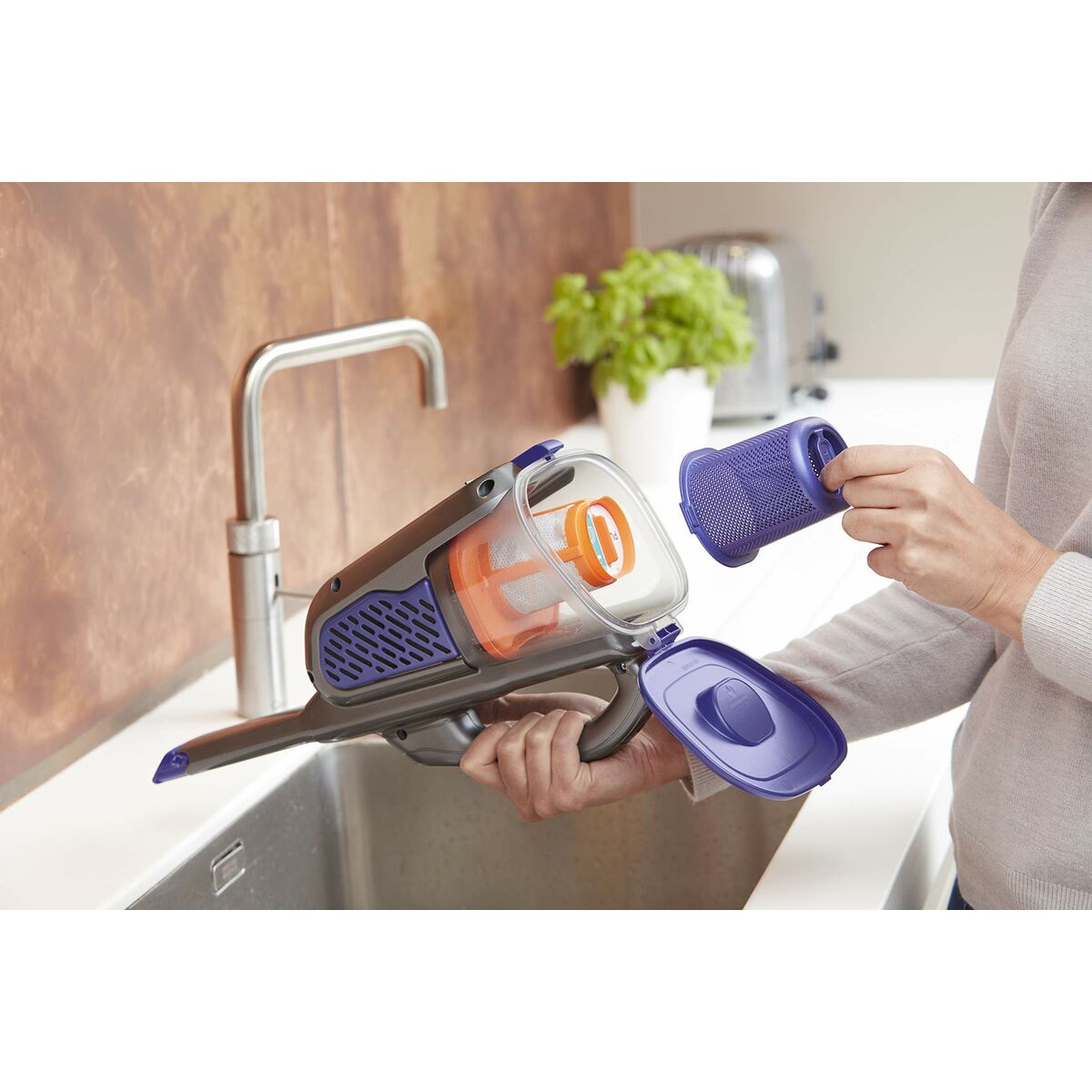 Handdammsugare Black & Decker BHHV520BFP - 9