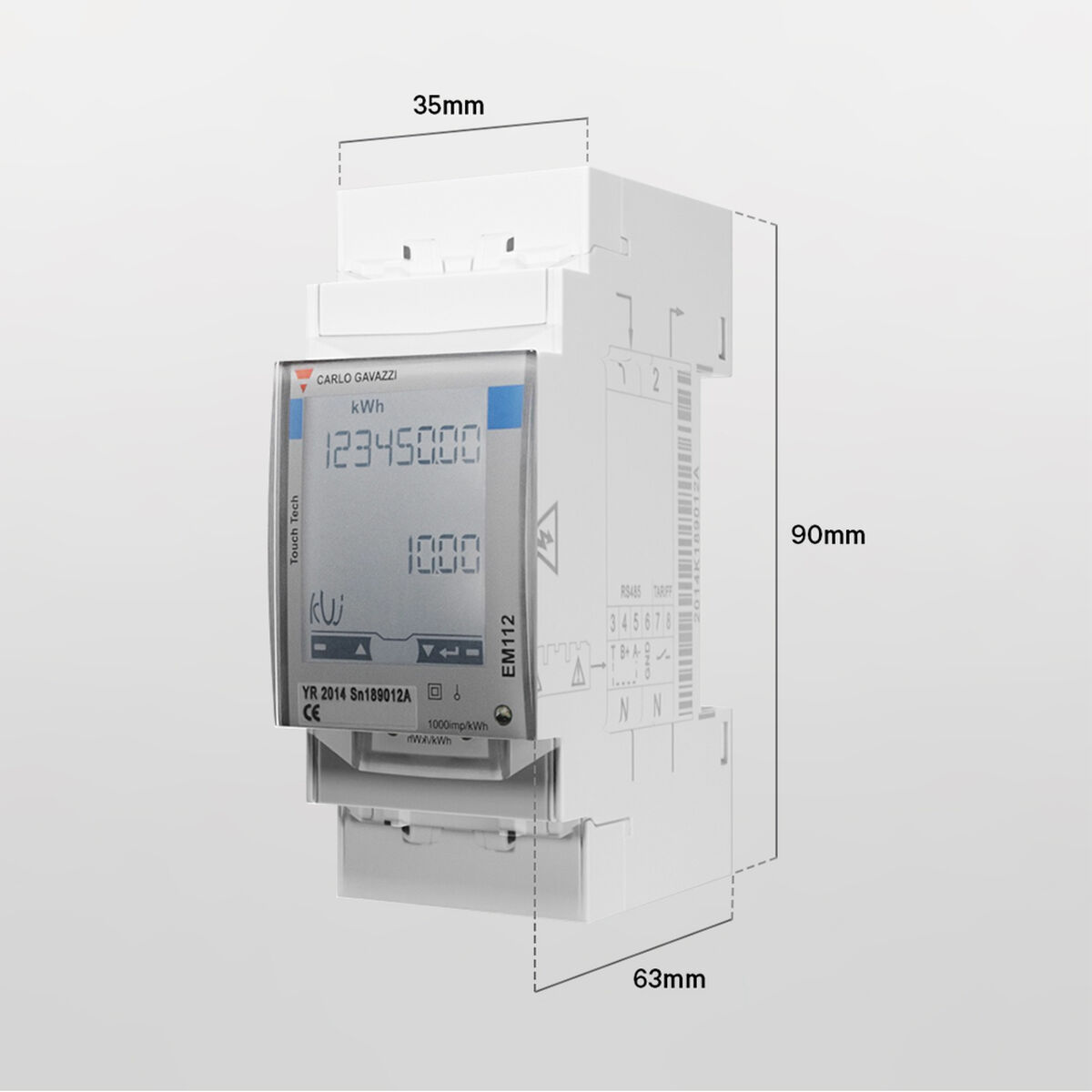Kraftdämpare Power Boost Wallbox 65A/EM340