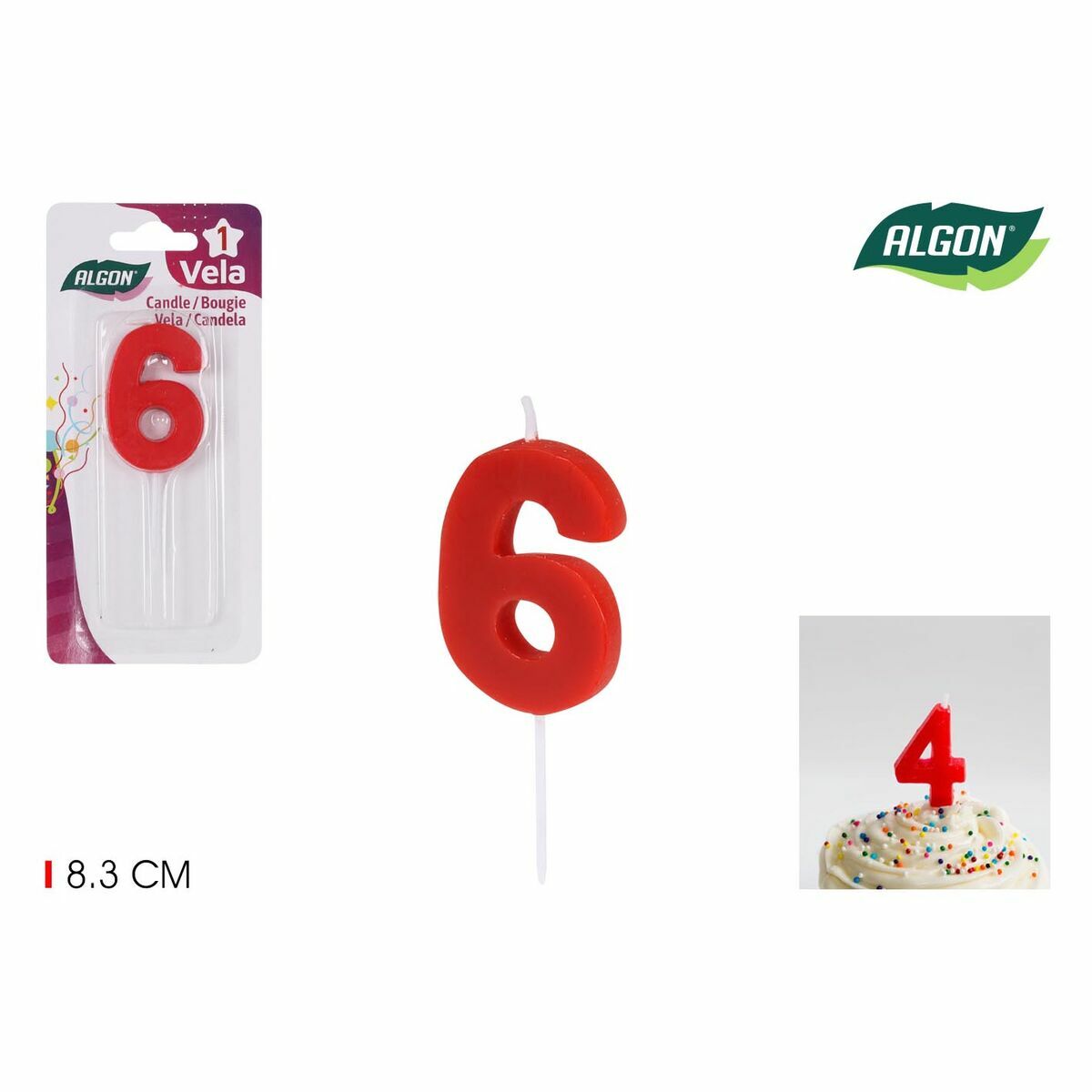 Set med levande ljus Algon (36 antal) - 10