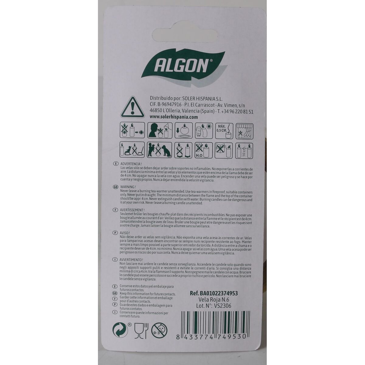Set med levande ljus Algon (36 antal) - 13