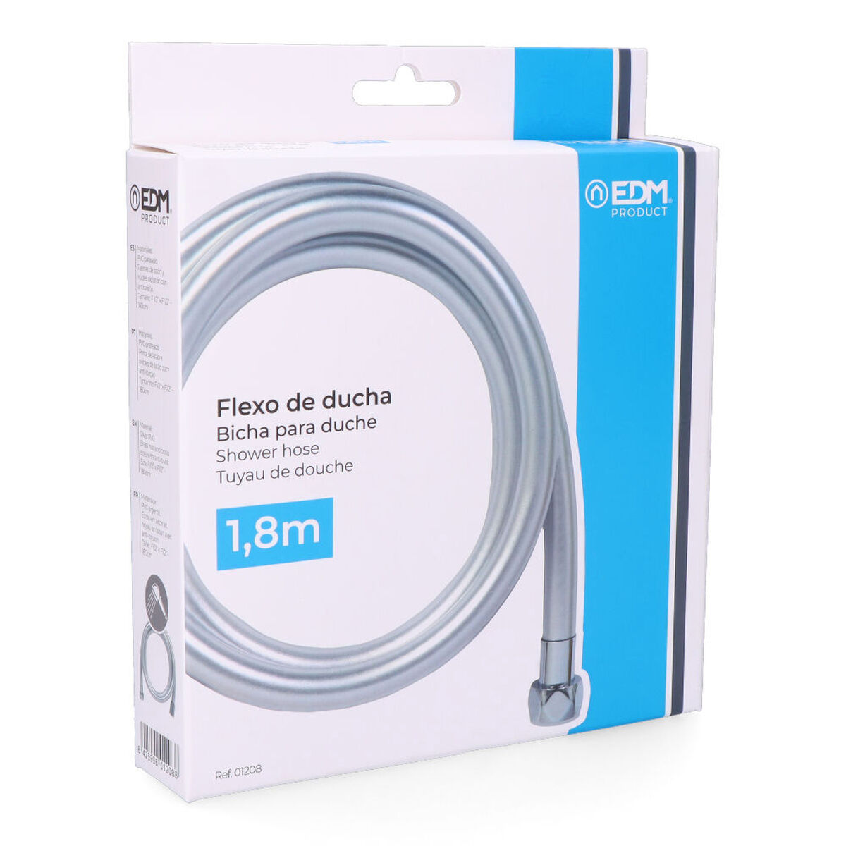 Duschslang EDM 01208 Krom PVC - 7