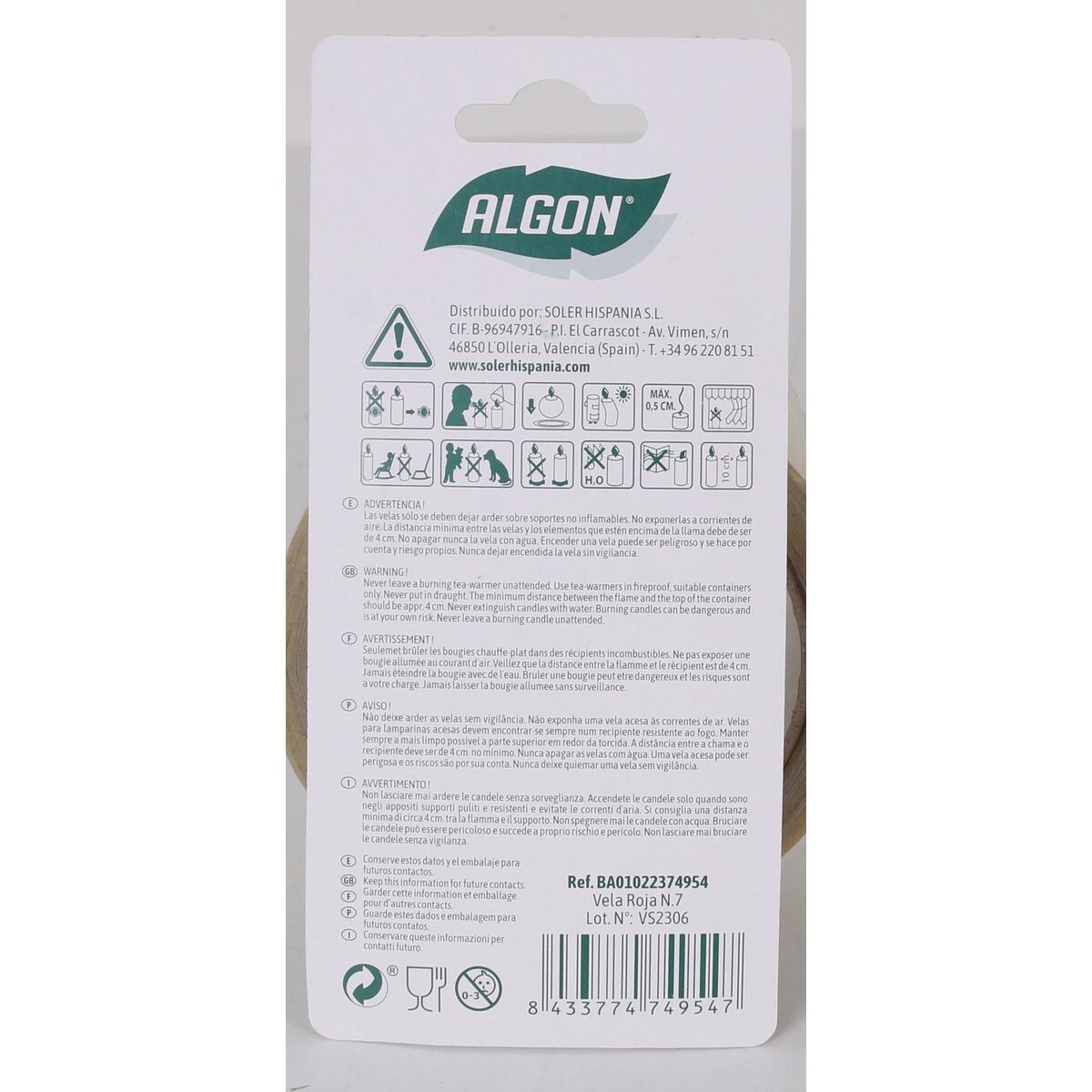 Set med levande ljus Algon (36 antal) - 13
