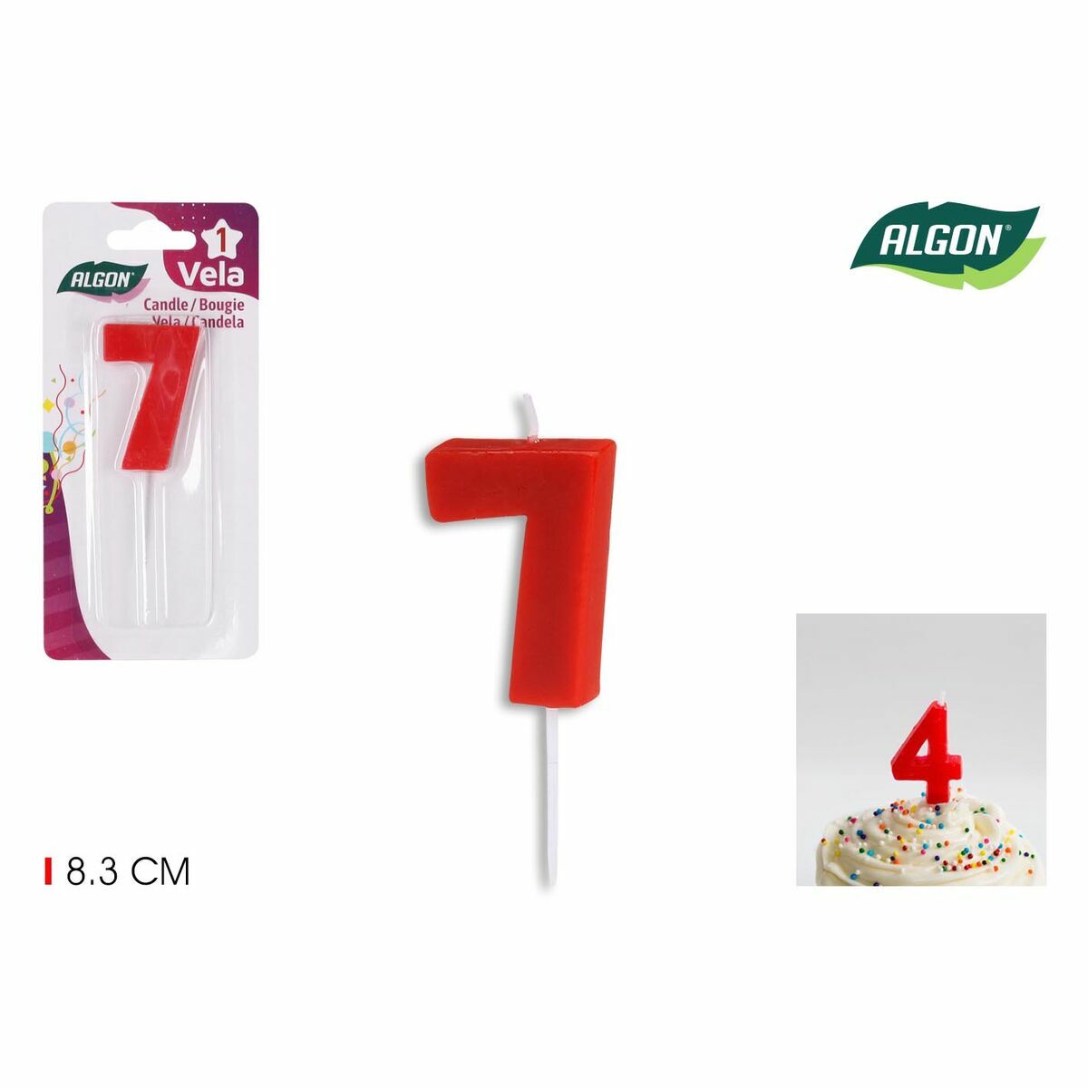Set med levande ljus Algon (36 antal) - 4