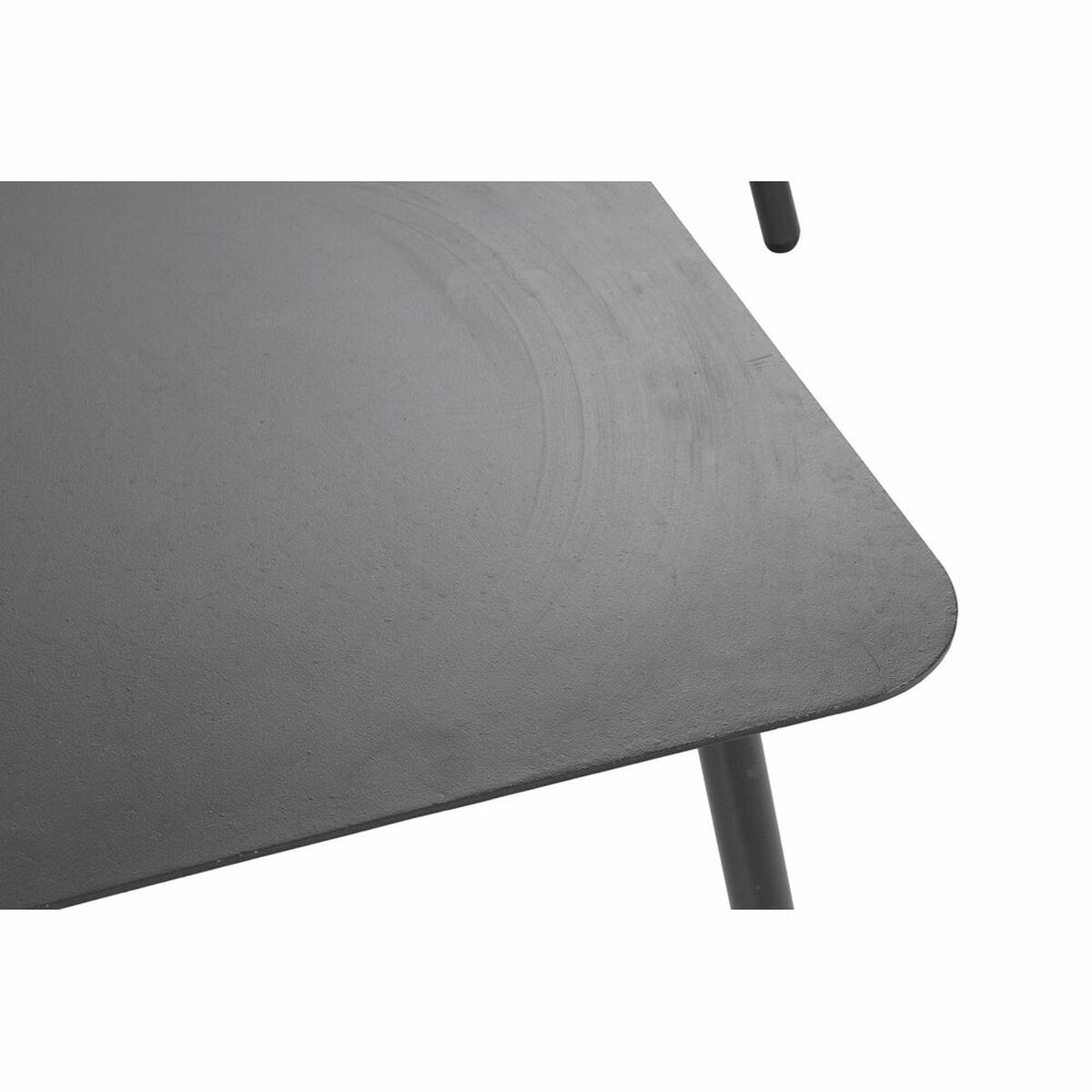 Trädgårdssoffa DKD Home Decor Svart Metall Aluminium Snöre 30 x 40 cm 192 x 163 x 86 cm - 11