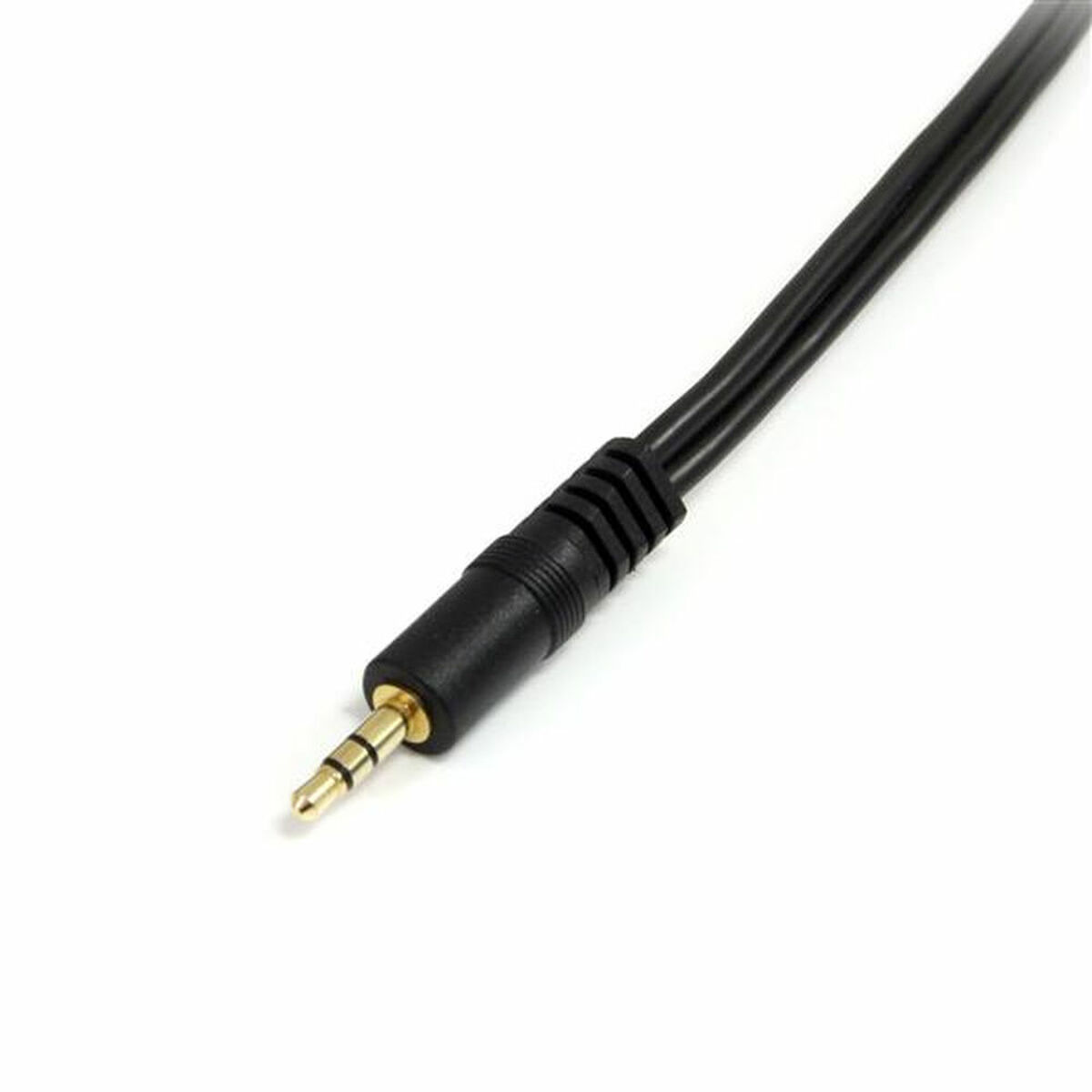 Ljudkabel Jack (3,5 mm) Förgrenare Startech MUY1MFF              Svart 0,15 m - 9
