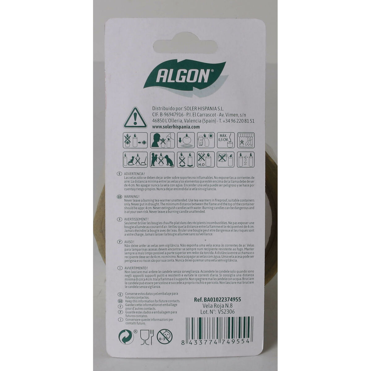 Set med levande ljus Algon (36 antal) - 13