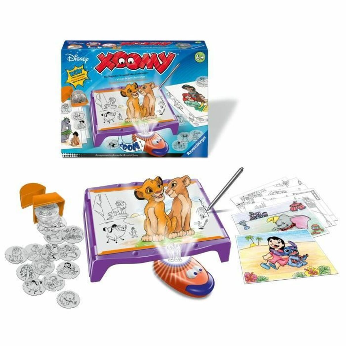 Ritningsset Ravensburger Xoomy Maxi Disney Multicolour - 2