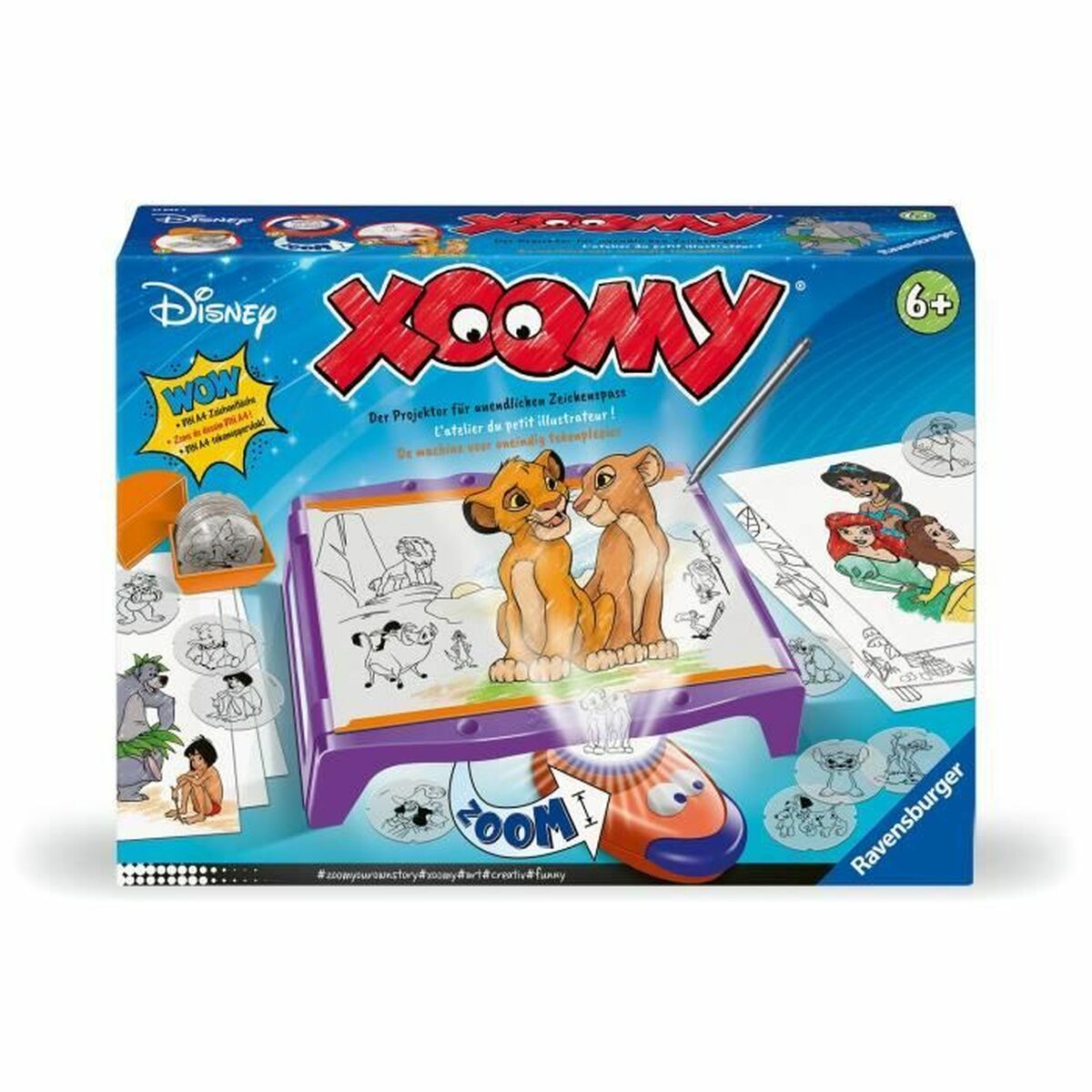 Ritningsset Ravensburger Xoomy Maxi Disney Multicolour