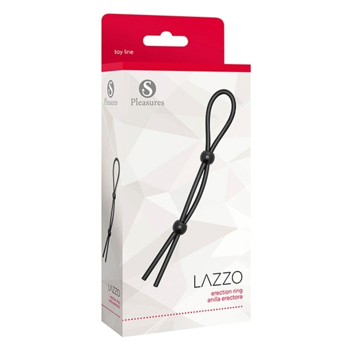 Penisring S Pleasures Lazzo Svart - 6