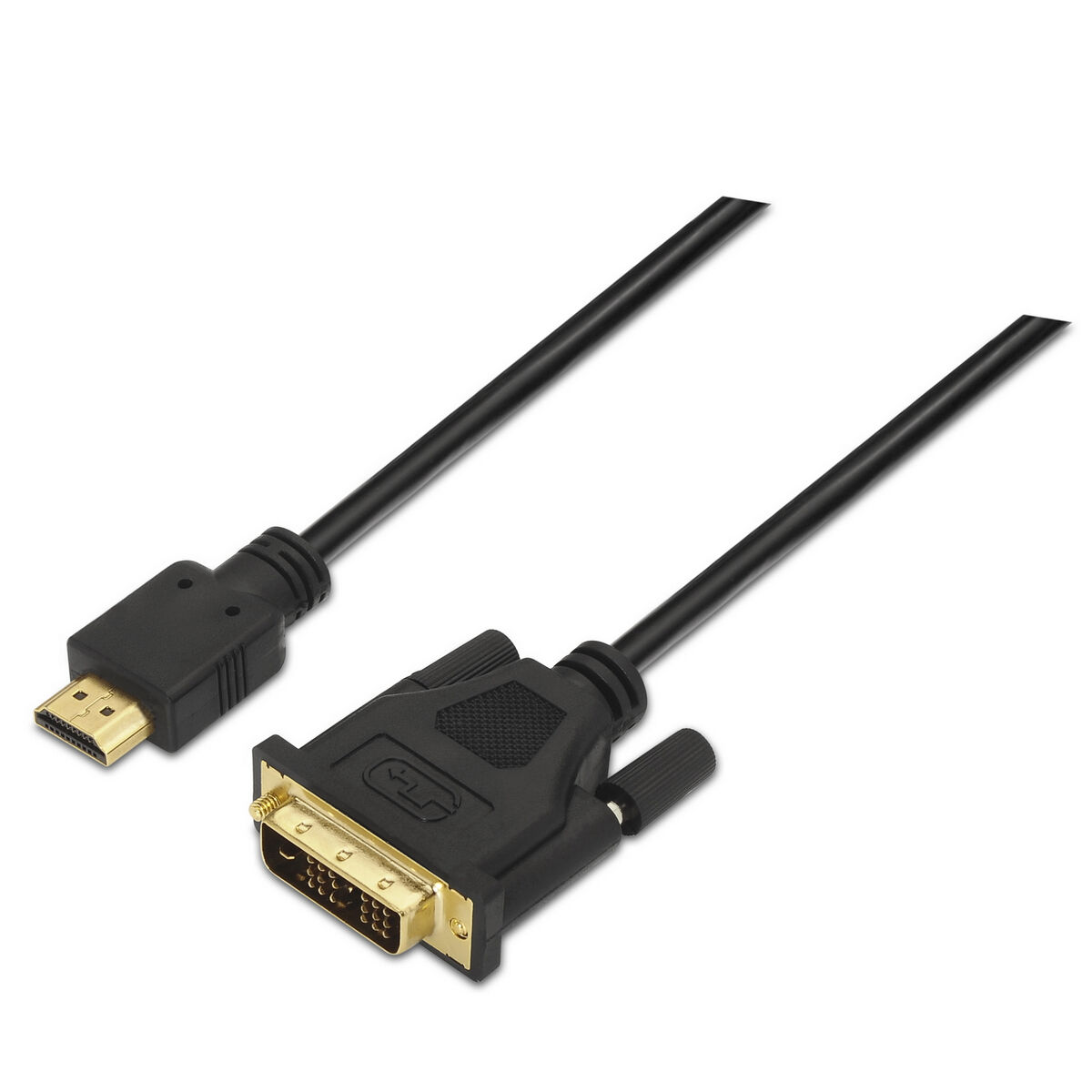 HDMI till DVI Adpater Aisens A117-0090 Svart 1,8 m
