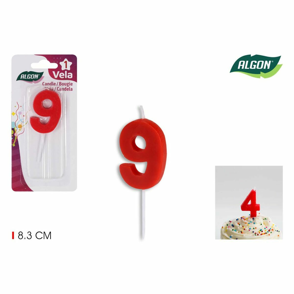 Set med levande ljus Algon (36 antal) - 10