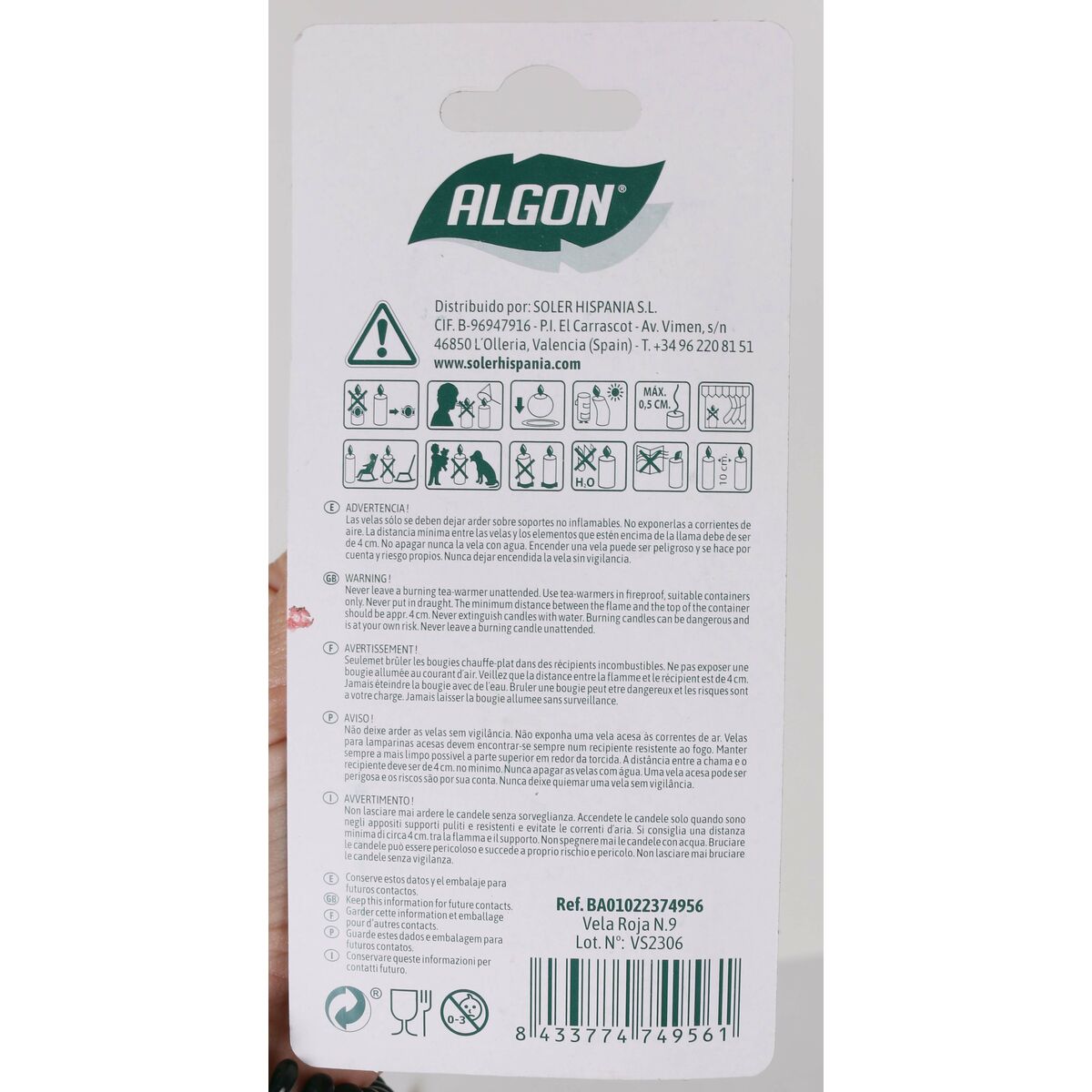 Set med levande ljus Algon (36 antal) - 13