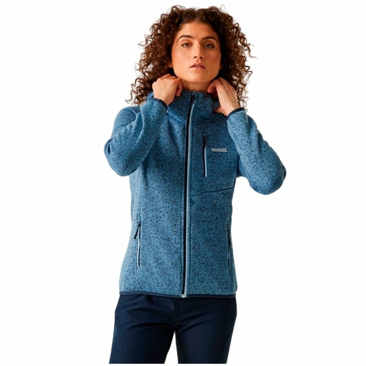 Fleecefoder Regatta Wms Hood Newhill Indigo Kvinna - 3