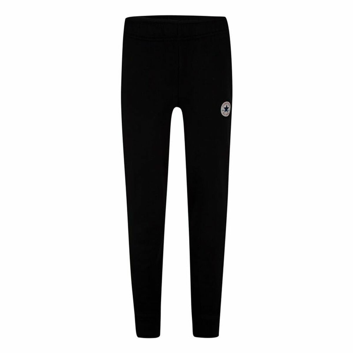 Nederdel träningsoverall för barn Converse Fleee Chuck Taylor Patch Jogger B Svart Barn - 3