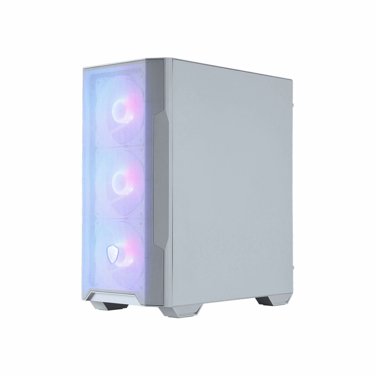 ATX Semitorn MSI 306-7G20W21-HH9 Vit Stål Härdat glas