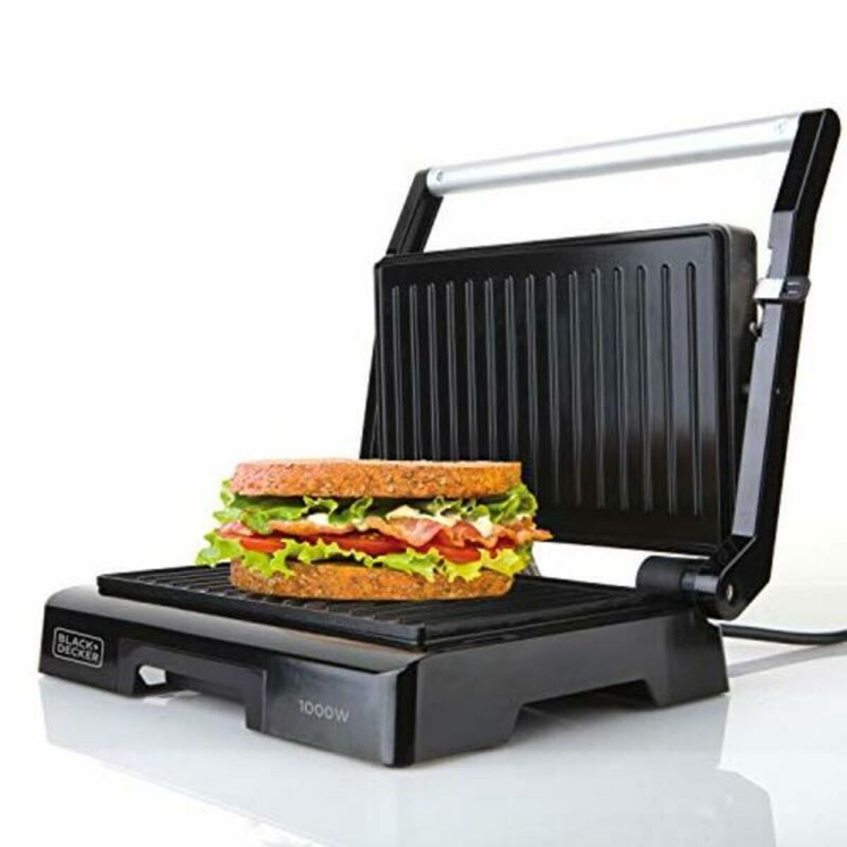 Elektriska Grillen Black & Decker ES9680050B 1000 W 23 x 14,5 cm - 2