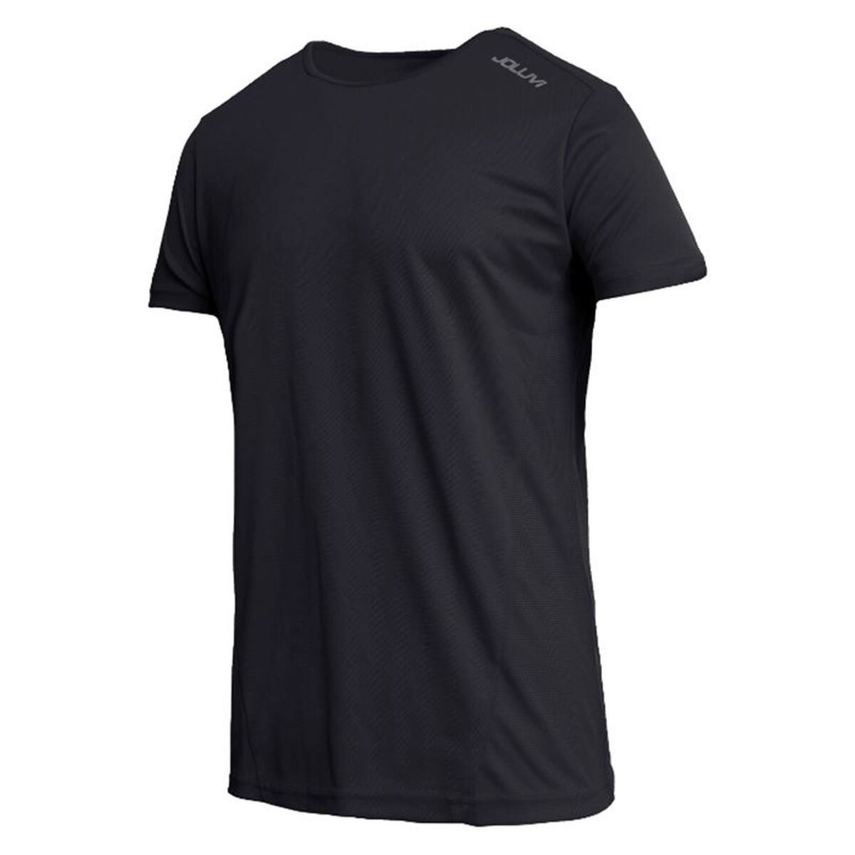 T-shirt med kortärm Herr Joluvi Runplex Svart - 3