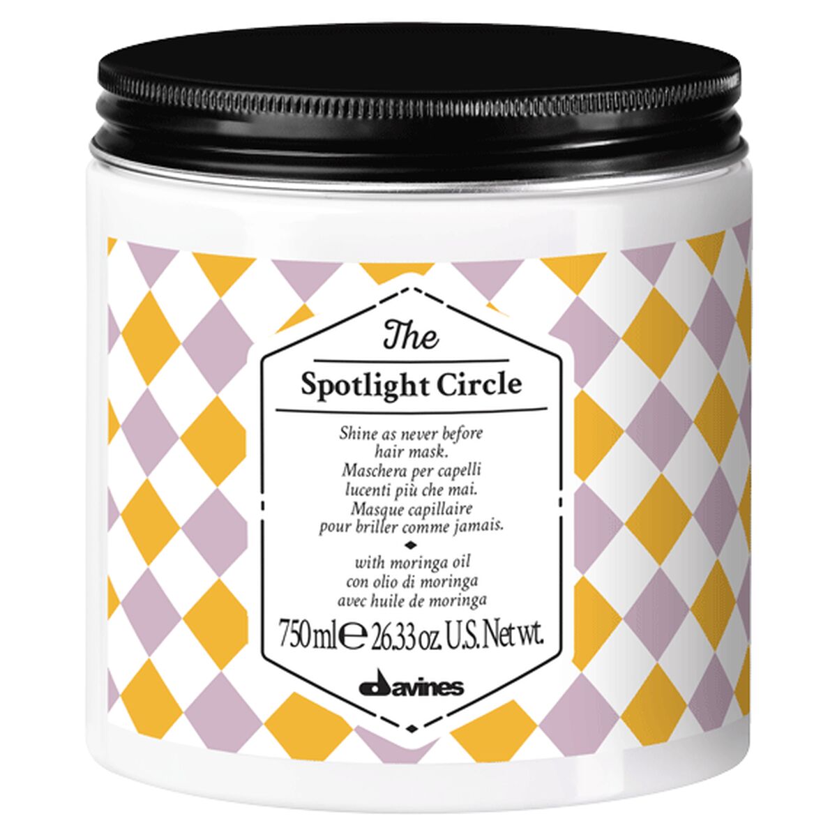 Hårinpackning Davines Tcc The Spotlight Circle 750 ml - 3