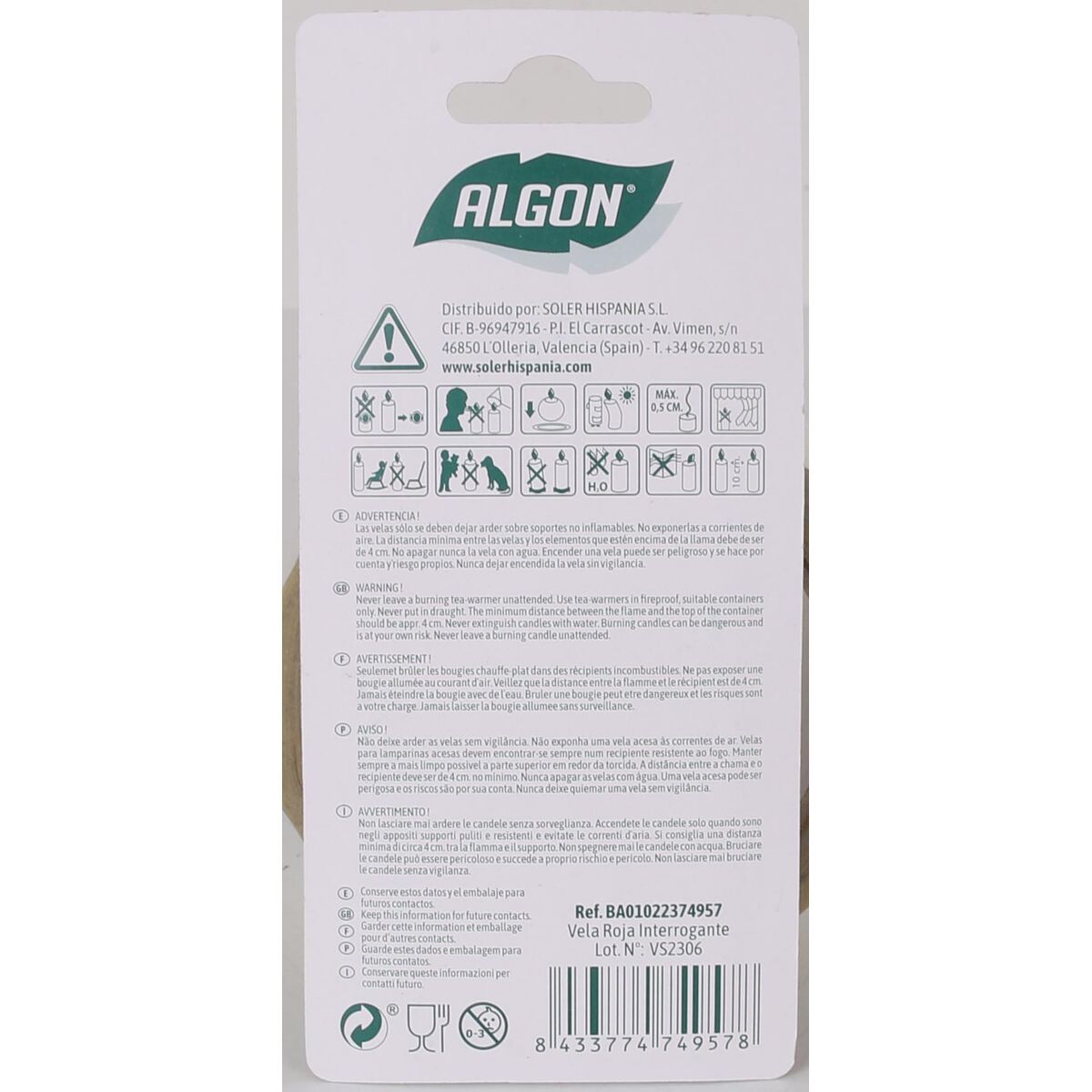 Set med levande ljus Algon (36 antal) - 13
