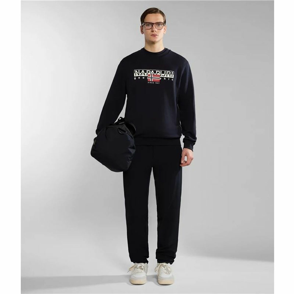 Tröja med huva Unisex Napapijri B-Aylmer C Svart - 2