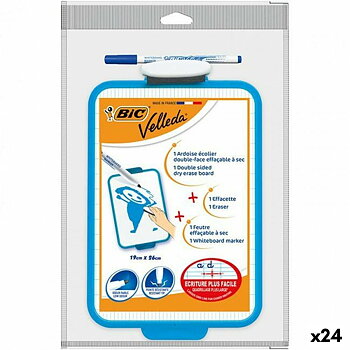 Whiteboard Bic 19 x 26 cm (24 antal)