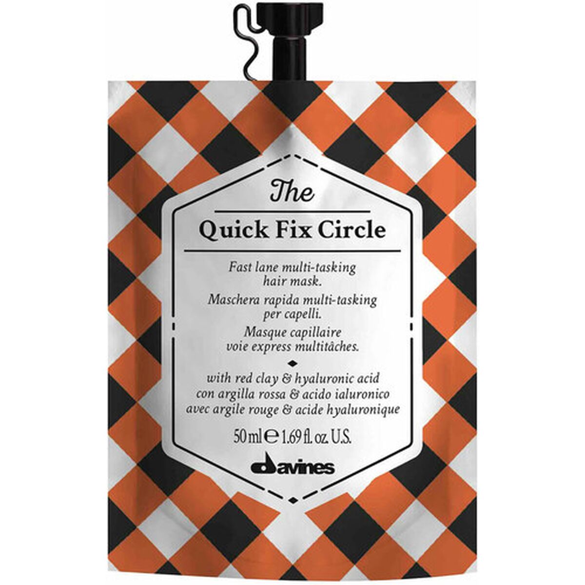 Hårinpackning Davines Tcc The Quick Fix Circle 50 ml - 3