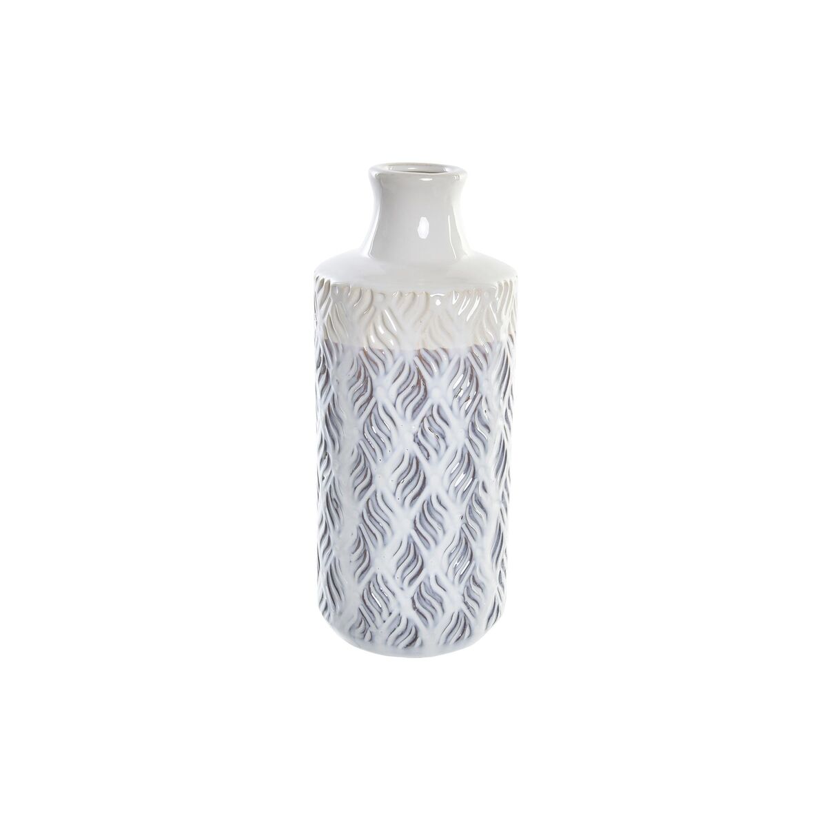 Vas DKD Home Decor Blå Dvobarvna Porslin Medelhavs 13 x 13 x 31 cm - 4
