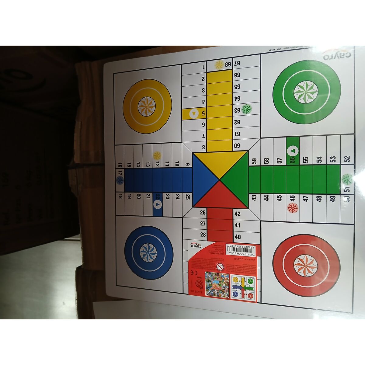 Parchís och Oca Board Cayro 33 x 33 cm - 8