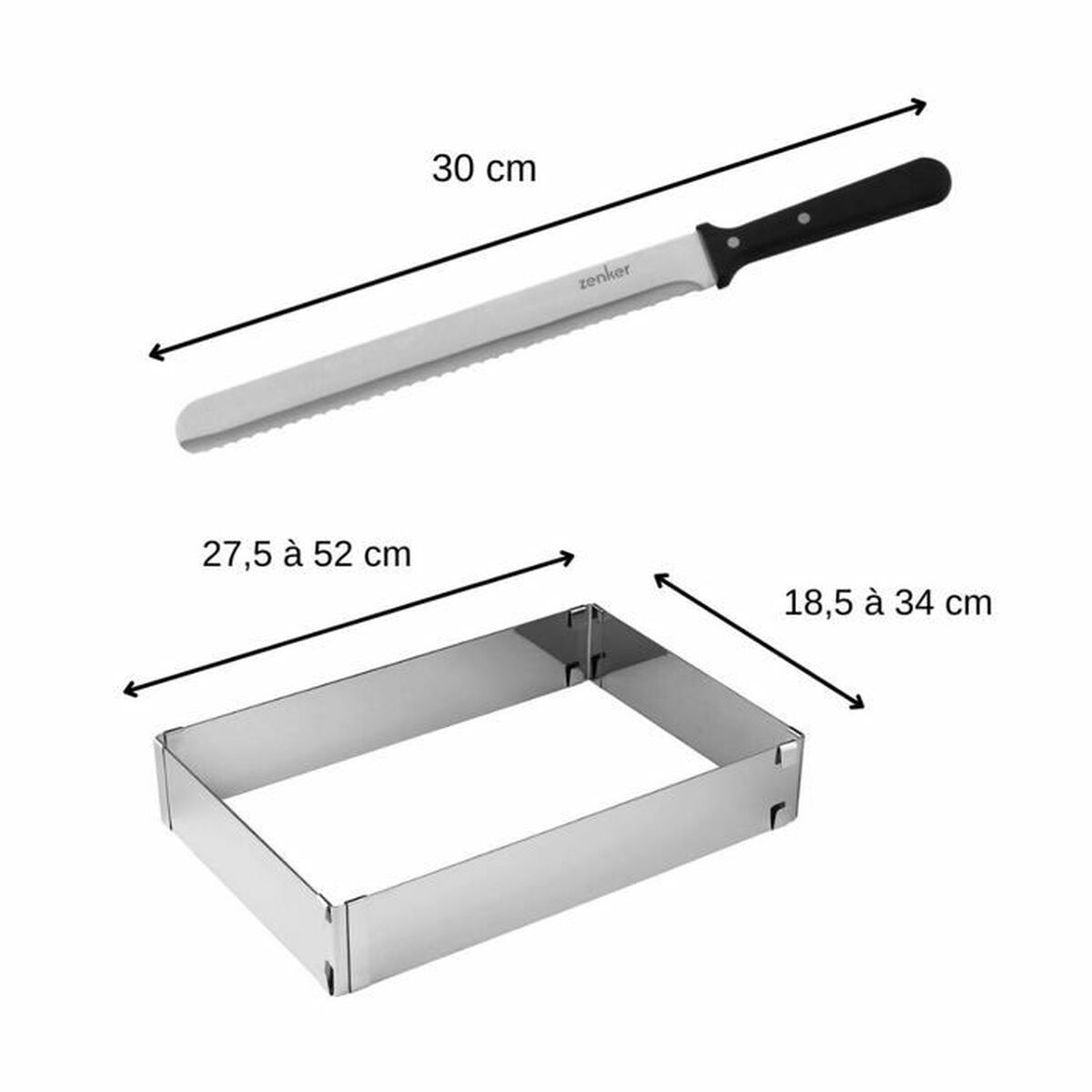 Avtagbar form Zenker - 3