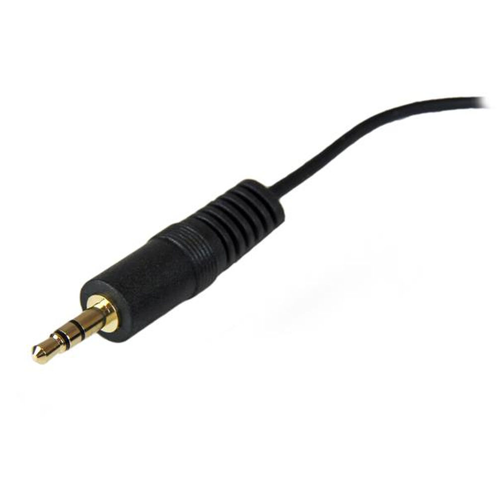Skarvsladd Jack (3,5 mm) Startech MU12MF               3,7 m Svart - 2