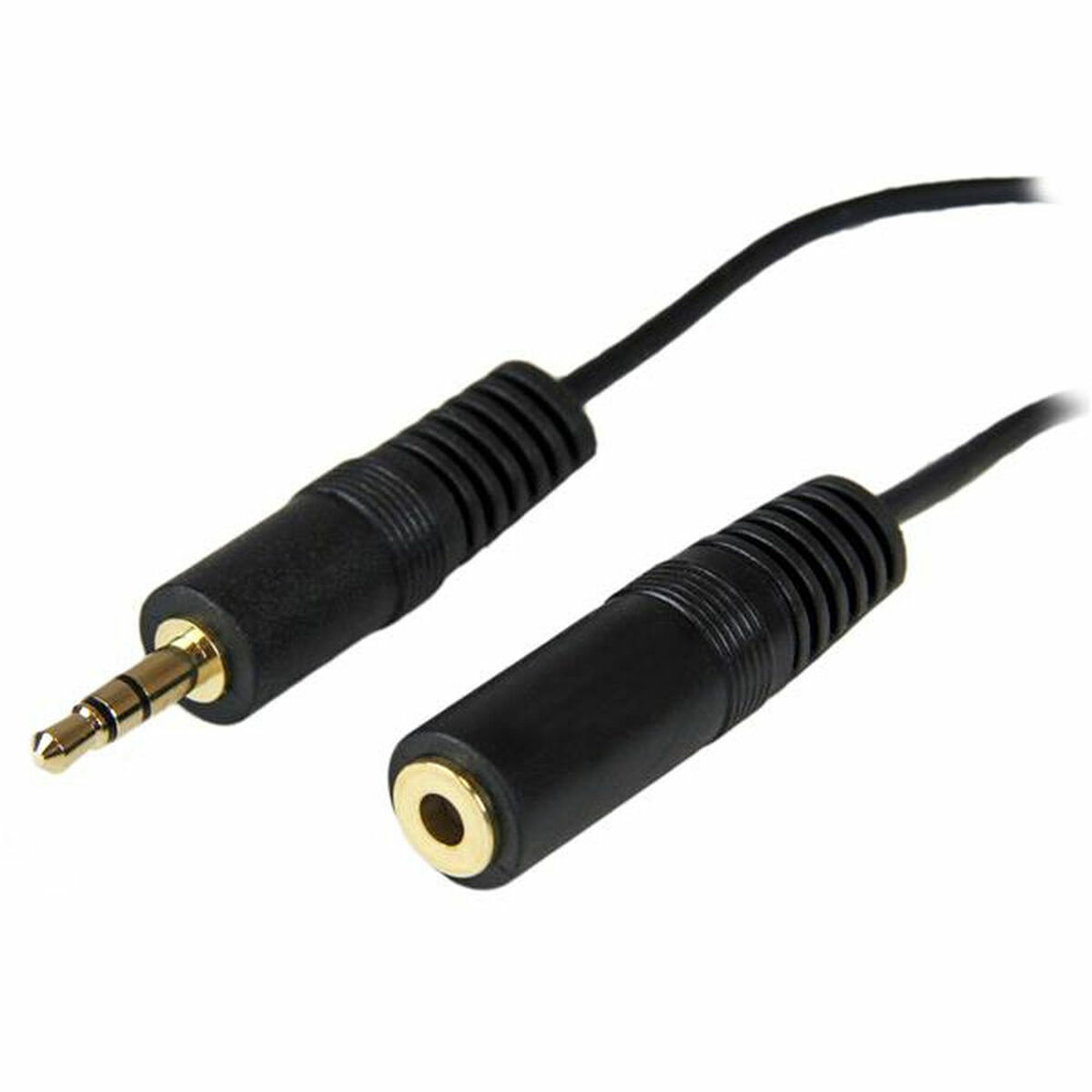 Skarvsladd Jack (3,5 mm) Startech MU12MF               3,7 m Svart - 4