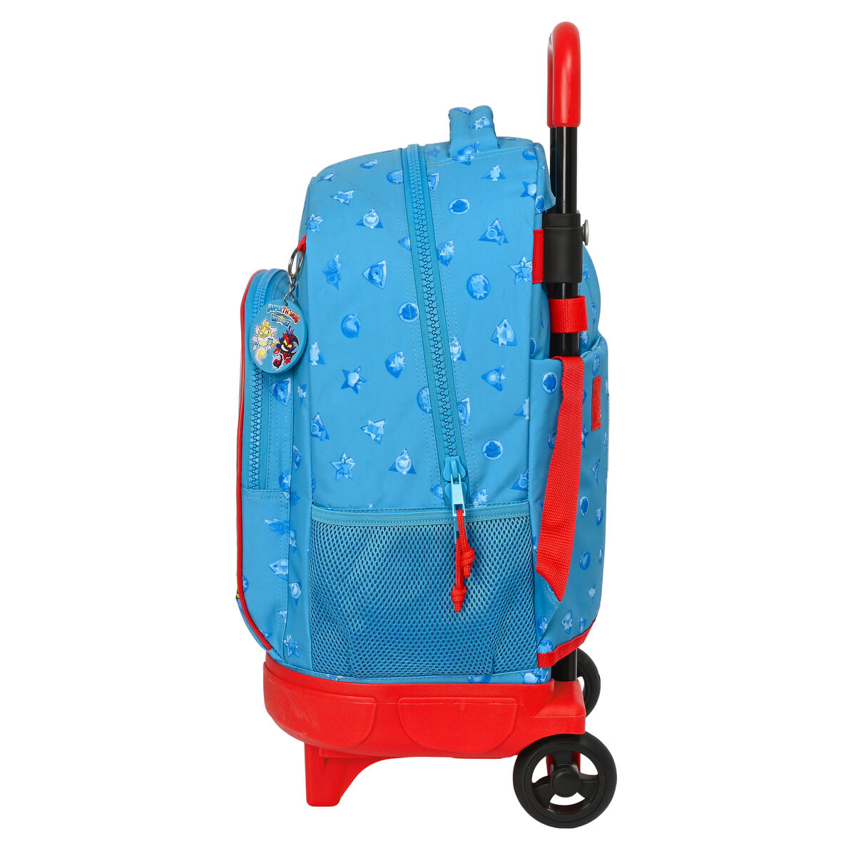 Skolväska med hjul SuperThings Rescue force 33 x 45 x 22 cm Blå - 4