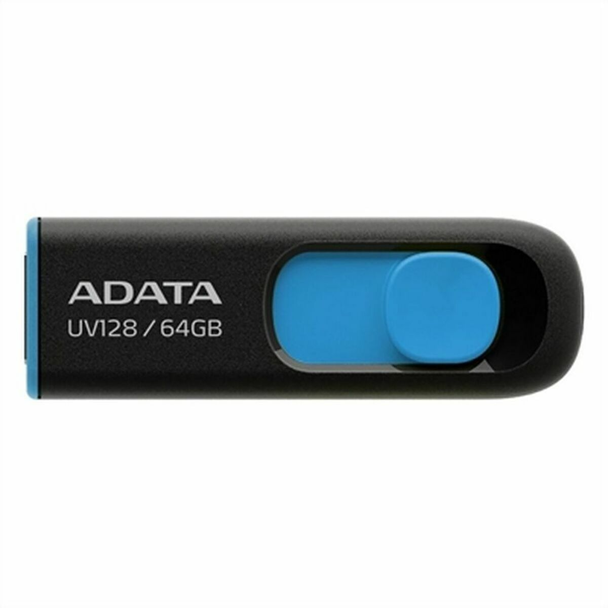 USB-minne Adata 64GB DashDrive UV128 Blå Svart 64 GB